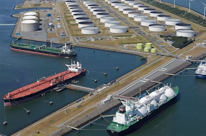 Rotterdam Port Netherlands 1